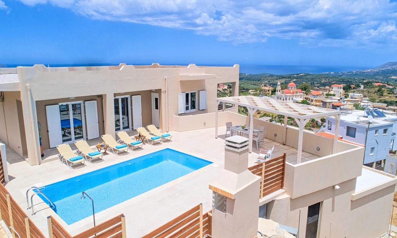 Villa Di Giorgio Heated Pool Kournás Buitenkant foto
